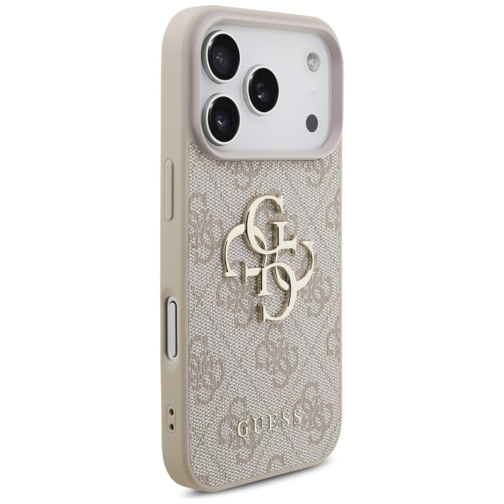 Guess iPhone 17 Pro/iPhone 18 Pro Cover 4G Big Logo Lyserød