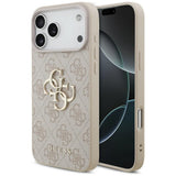 Guess iPhone 17 Pro Max/iPhone 18 Pro Max Cover 4G Big Logo Lyserød