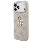 Guess iPhone 17 Pro Max/iPhone 18 Pro Max Cover 4G Big Logo Lyserød