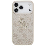 Guess iPhone 17 Pro Max/iPhone 18 Pro Max Cover 4G Big Logo Lyserød