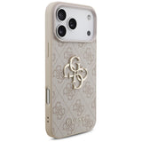 Guess iPhone 17 Pro Max/iPhone 18 Pro Max Cover 4G Big Logo Lyserød