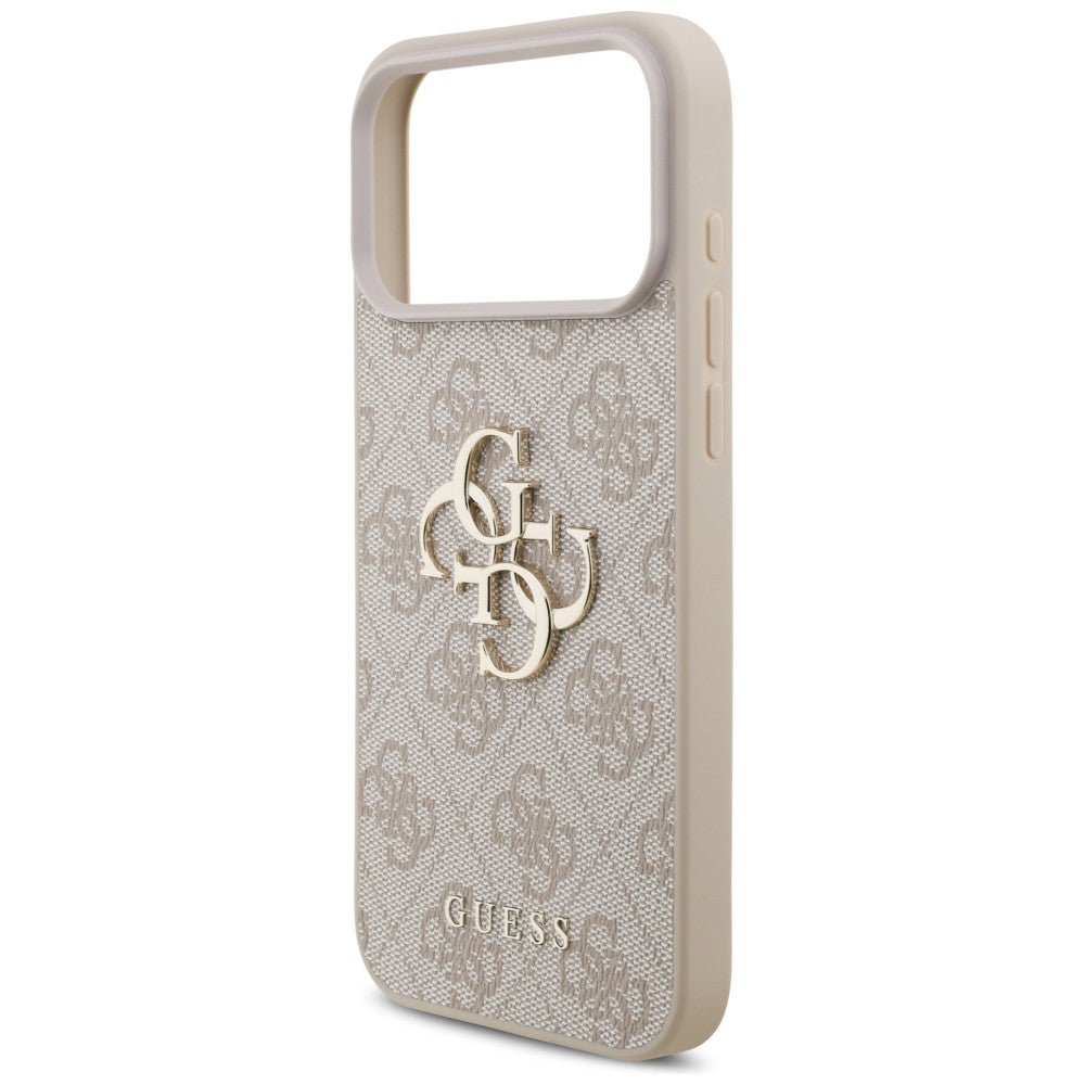 Guess iPhone 17 Pro Max/iPhone 18 Pro Max Cover 4G Big Logo Lyserød