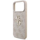 Guess iPhone 17 Pro Max/iPhone 18 Pro Max Cover 4G Big Logo Lyserød