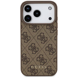 Guess iPhone 17 Pro/iPhone 18 Pro Cover 4G Classic Brun
