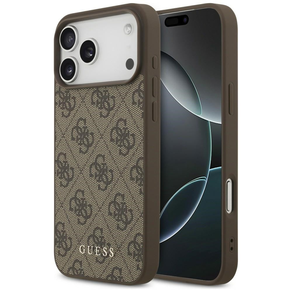 Guess iPhone 17 Pro Max/iPhone 18 Pro Max Cover 4G Classic Brun