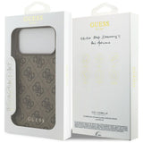 Guess iPhone 17 Pro Max/iPhone 18 Pro Max Cover 4G Classic Brun