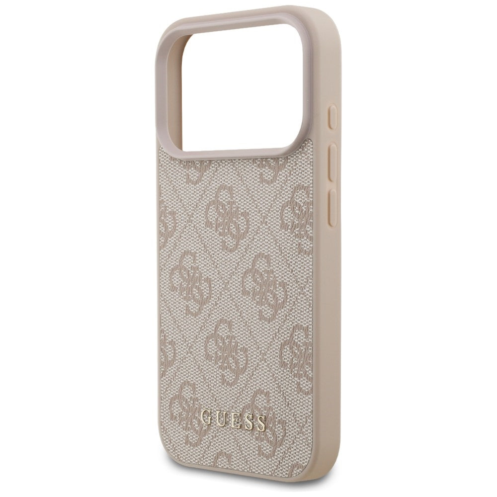 Guess iPhone 17 Pro/iPhone 18 Pro Cover 4G Classic Lyserød