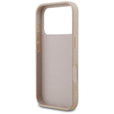 Guess iPhone 17 Pro/iPhone 18 Pro Cover 4G Classic Lyserød