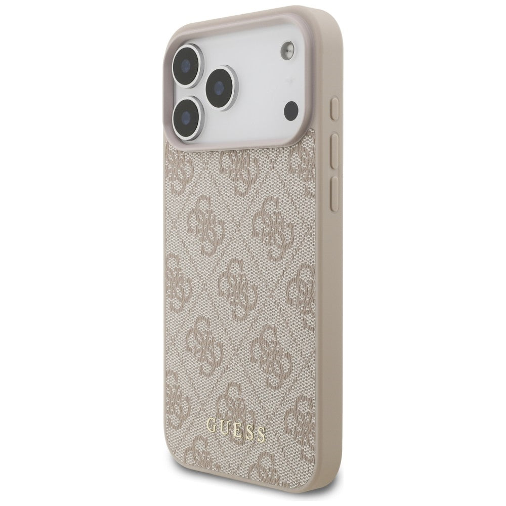 Guess iPhone 17 Pro Max/iPhone 18 Pro Max Cover 4G Classic Lyserød