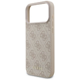 Guess iPhone 17 Pro Max/iPhone 18 Pro Max Cover 4G Classic Lyserød