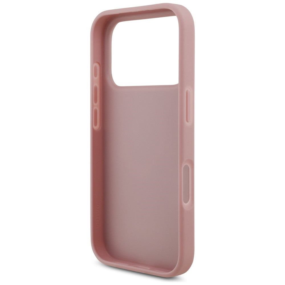 Guess iPhone 17 Pro/iPhone 18 Pro Cover Fixed Glitter Lyserød