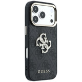Guess iPhone 17 Pro Max/iPhone 18 Pro Max Cover 4G Strass-logo Sort