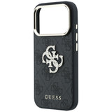 Guess iPhone 17 Pro Max/iPhone 18 Pro Max Cover 4G Strass-logo Sort