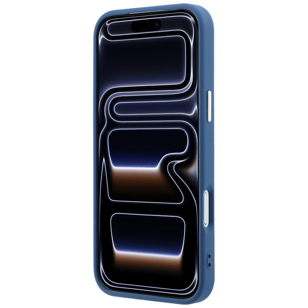 Guess iPhone 17 Pro Max/iPhone 18 Pro Max Cover 4G Strass Logo Blå