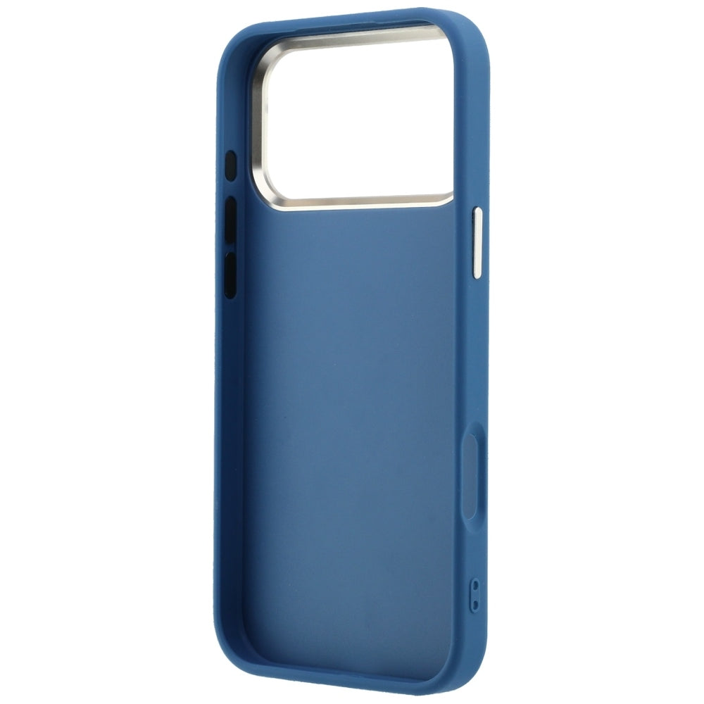 Guess iPhone 17 Pro Max/iPhone 18 Pro Max Cover 4G Strass Logo Blå