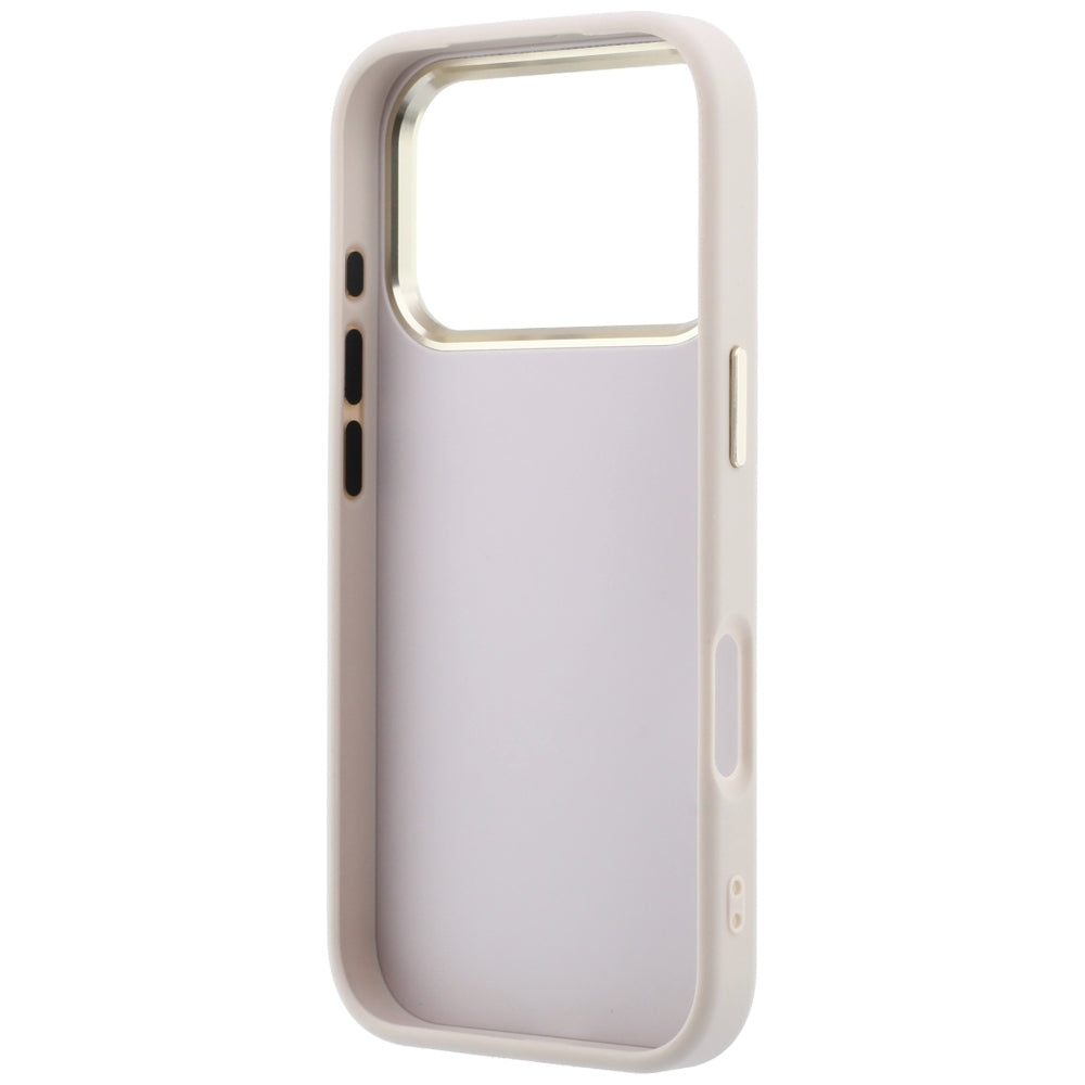 Guess iPhone 17 Pro/iPhone 18 Pro Cover 4G Strass-logo Lyserød