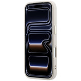 Guess iPhone 17 Pro/iPhone 18 Pro Cover 4G Resin-logo Lyserød