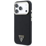 Guess iPhone 17 Pro/iPhone 18 Pro Cover Kevlar Triangle Logo Sort