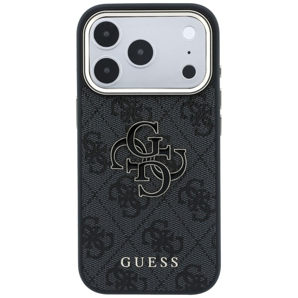 Guess iPhone 17 Pro Max/iPhone 18 Pro Max Cover 4G Resin Logo Sort