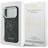 Guess iPhone 17 Pro Max/iPhone 18 Pro Max Cover 4G Resin Logo Sort