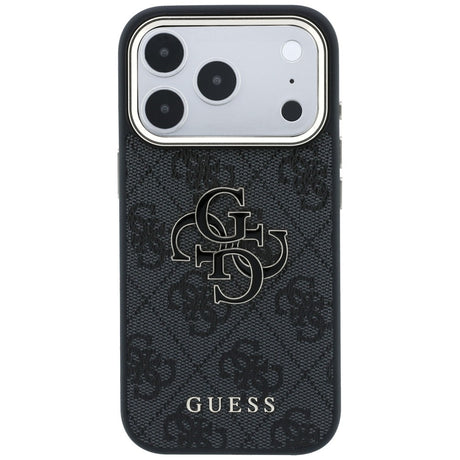 Guess iPhone 17 Pro/iPhone 18 Pro Cover 4G Resin Logo Sort