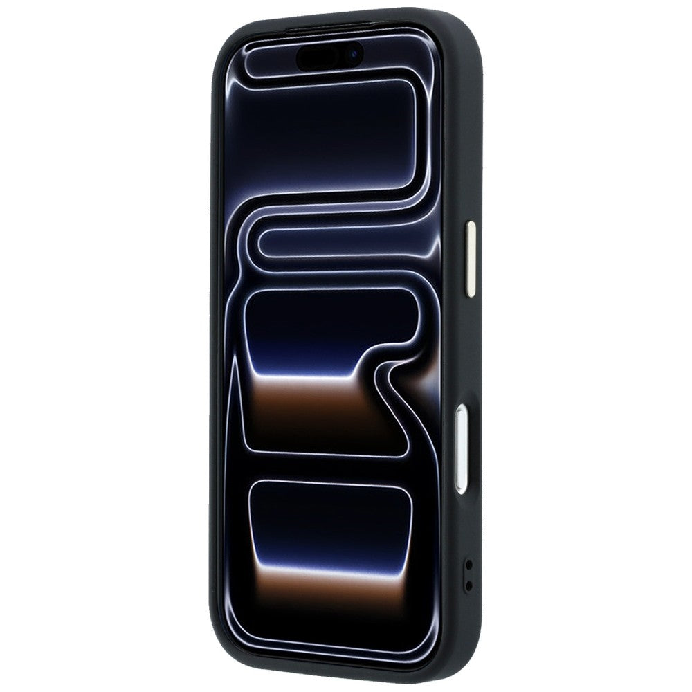 Guess iPhone 17 Pro/iPhone 18 Pro Cover 4G Resin Logo Sort