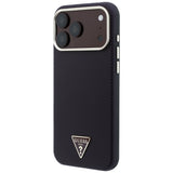Guess iPhone 17 Pro/iPhone 18 Pro Cover Kevlar Triangle Logo bordeauxrød