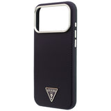 Guess iPhone 17 Pro/iPhone 18 Pro Cover Kevlar Triangle Logo bordeauxrød