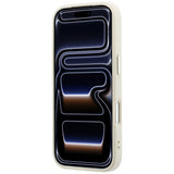 Guess iPhone 17 Pro Max/iPhone 18 Pro Max Cover Saffiano 4G Classic Logo Beige