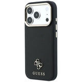Guess iPhone 17 Pro Max/iPhone 18 Pro Max Cover Saffiano 4G Classic Logo Sort