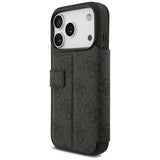 Guess iPhone 17 Pro/iPhone 18 Pro Etui Book 4G Metal Logo Sort