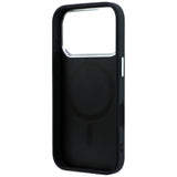 Guess iPhone 17 Pro/iPhone 18 Pro Cover med kornet trekantlogo Sort