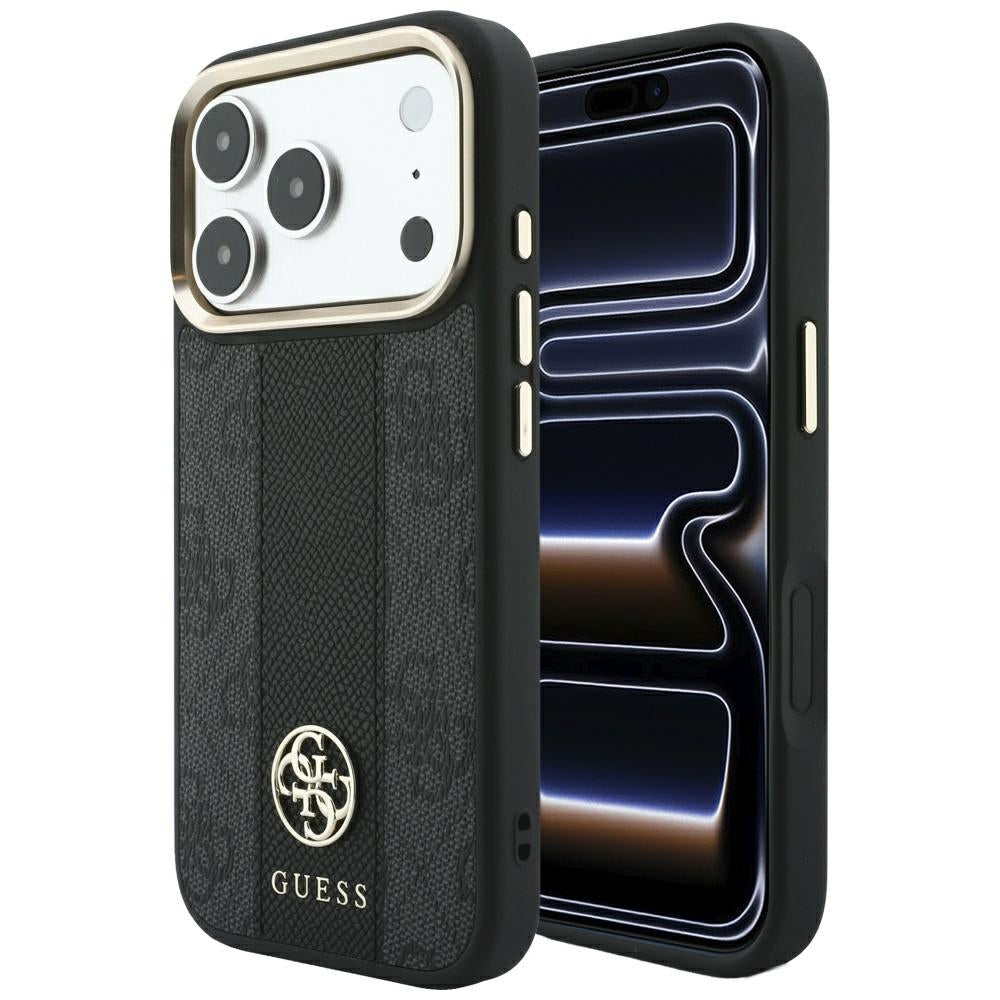 Guess iPhone 17 Pro/iPhone 18 Pro Cover 4G Stripe Classic Logos Sort