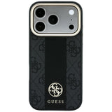 Guess iPhone 17 Pro Max/iPhone 18 Pro Max Cover 4G Stripe Classic Logos Sort