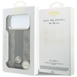 Guess iPhone 17 Pro/iPhone 18 Pro Cover 4G Stripe Classic Logos Brun