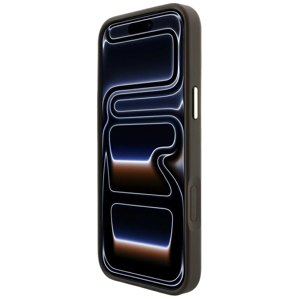 Guess iPhone 17 Pro Max/iPhone 18 Pro Max Cover 4G Stripe Classic Logos Brun