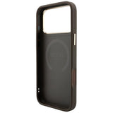 Guess iPhone 17 Pro Max/iPhone 18 Pro Max Cover 4G Stripe Classic Logos Brun