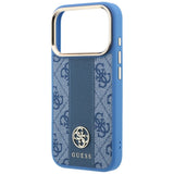 Guess iPhone 17 Pro Max/iPhone 18 Pro Max Cover 4G Stripe Classic Logos Blå