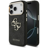 Guess iPhone 17 Pro/iPhone 18 Pro Cover 4G Classic Logo Sort