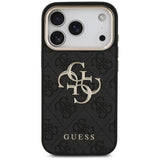 Guess iPhone 17 Pro/iPhone 18 Pro Cover 4G Classic Logo Sort