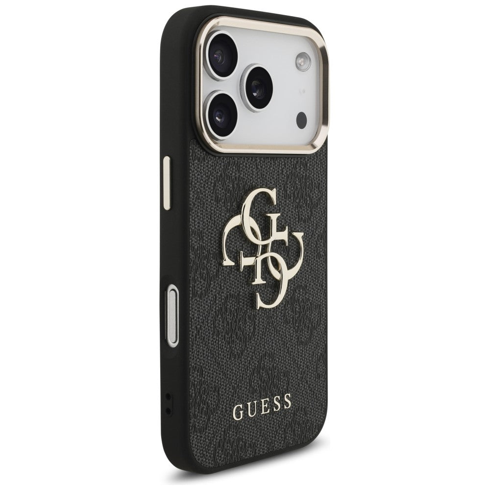 Guess iPhone 17 Pro/iPhone 18 Pro Cover 4G Classic Logo Sort