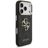 Guess iPhone 17 Pro/iPhone 18 Pro Cover 4G Classic Logo Sort