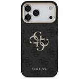 Guess iPhone 17 Pro Max/iPhone 18 Pro Max Cover 4G Classic Logo Sort