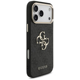 Guess iPhone 17 Pro Max/iPhone 18 Pro Max Cover 4G Classic Logo Sort