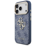 Guess iPhone 17 Pro/iPhone 18 Pro Cover 4G Classic Logo Blå