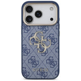 Guess iPhone 17 Pro/iPhone 18 Pro Cover 4G Classic Logo Blå