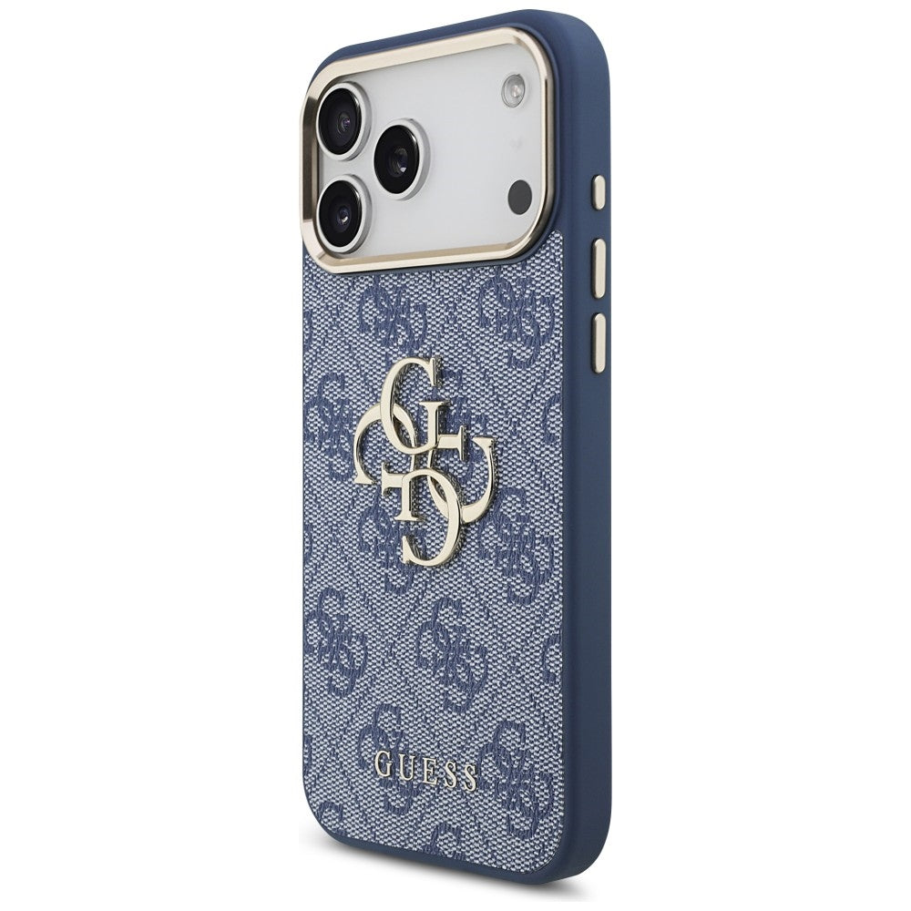 Guess iPhone 17 Pro Max/iPhone 18 Pro Max Cover 4G Classic Logo Blå