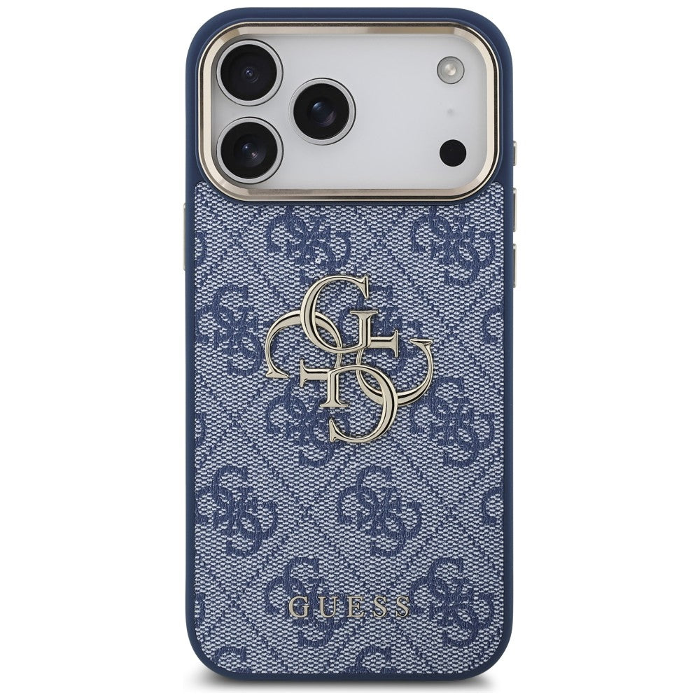 Guess iPhone 17 Pro Max/iPhone 18 Pro Max Cover 4G Classic Logo Blå