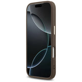 Guess iPhone 17 Pro/iPhone 18 Pro Cover 4G Classic Logo Brun