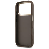 Guess iPhone 17 Pro/iPhone 18 Pro Cover 4G Classic Logo Brun